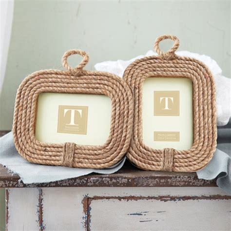 picture frame hanging rope|nautical rope picture frame.